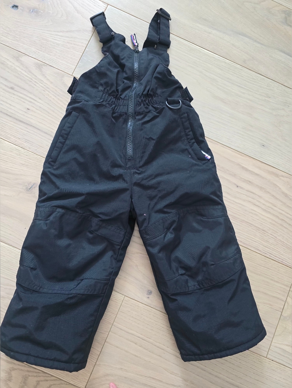 GUC Amazon Essentials Black Kids Snow Bib Overalls 2T